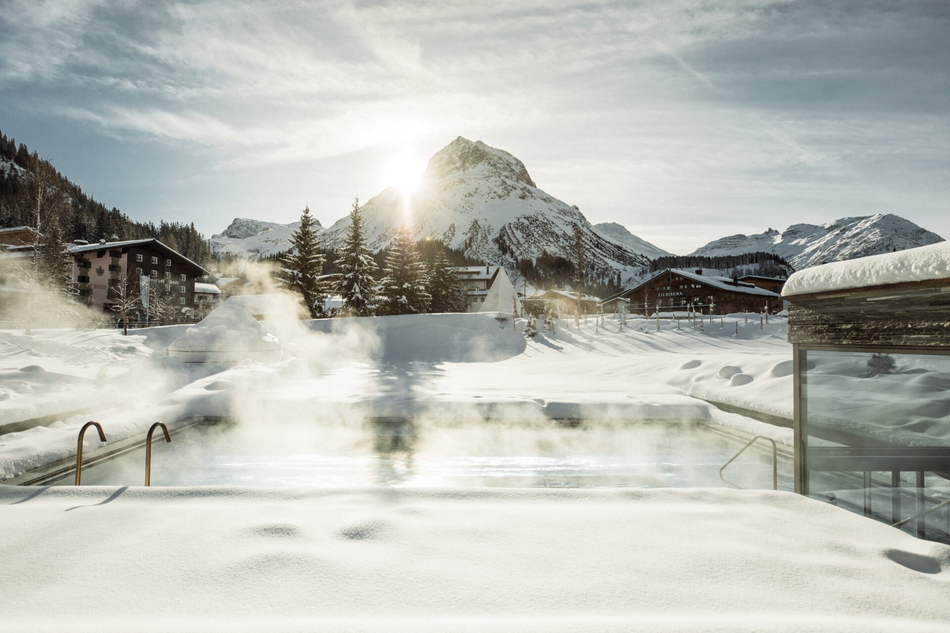 Erlebnisse und Angebot im Hotel Arlberg in Lech, Entspannugn im Spa im Hotel Arlberg in Lech